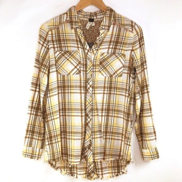 We the Free Plaid Park Ranger Button Down Shirt - Picture 2 of 3